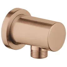 Grohe Rainshower Wandanschlussbogen warm sunset gebürstet