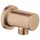 Grohe Rainshower Wandanschlussbogen warm sunset gebürstet