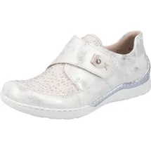 Rieker Damen 48951 Slipper, beige, 37 EU