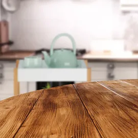 Relaxdays Servierwagen braun 30,0 x 30,0 x 69,0 cm