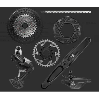 Sram Eagle 90 Kettenblatt, Schwarz, 165mm 36t