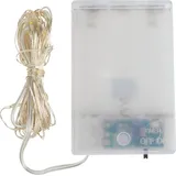 VBS LED Lichterkette micro 40 LEDs 6/18 Std. Weiß