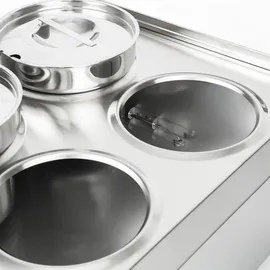 Lincat Silverlink 600 Bain-Marie Bs4W 4X 4,5L