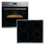 ELXB4X (KOFGH40BX + LIT60433M) Backofenset 8Heizarten AquaClean Induktion 60cm Edelstahlrahmen