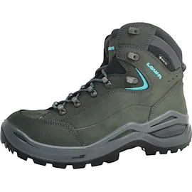 Lowa Renegade GTX Mid Damen Asphalt/Türkis 37,5