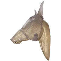 Kentucky Fliegenmaske Classic mit Ohren und Nase Full beige