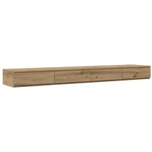 vidaXL Bettschubladen Artisan-Eiche 200 x 36,5 x 16,5 cm Holzwerkstoff