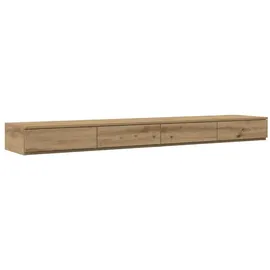 vidaXL Bettschubladen Artisan-Eiche 200 x 36,5 x 16,5 cm Holzwerkstoff