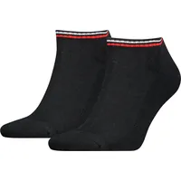Tommy Hilfiger Unisex Sneaker Iconic - kurze Socken schwarz 43/46