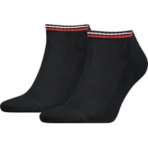 Tommy Hilfiger Unisex Sneaker Iconic - kurze Socken schwarz 43/46