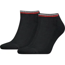 Tommy Hilfiger Unisex Sneaker Iconic - kurze Socken schwarz 43/46