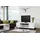 SalesFever Lowboard 160x58x45 cm Weiß Hochglanz MDF