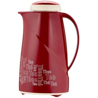 Helios Isolierkanne Wave Tea Time 1,0 l rot