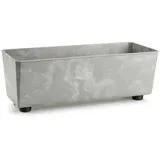 HowHomely Blumenkasten 37,5 x 16,8 x 13,7 cm Grau