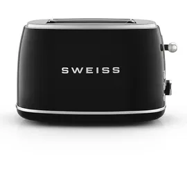 sweiss Vintage-Toaster GRS9 Schwarz