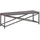 vidaXL Gartenbank 124 x 44 x 43 cm Grau