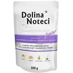 Dolina Noteci PREMIUM für kleine Hunderassen JUNIOR reich an Kaninchenleber mit Hirschzungen 100g