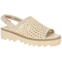 Paul Green Riemchensandale Damen Beige 38