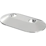 Flamco Doppelrosette RVDC 15/50 f.Rohr 15mm verchromt Polypropylen