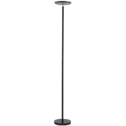 LED-Deckenfluter, schwarz, verstellbaren Fluterkopf, Stehlampe