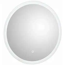 Steinkamp Value Badspiegel Ø 70 cm mit LED-Beleuchtung, Spiegel, aluminium matt
