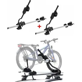 Omac Fahrradträger Farad P-Style Dachfahrradträger bis 25 kg ABE Stahl 2tlg
