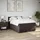vidaXL Boxspringbett 140 x 200 cm Dunkelbraun