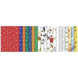 Ursus - Ludwig Bähr Bastelkartonpapier Transparentpapier 115g/qm A4 VE=20 Blatt Sortierung 4