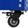 Mendler Werkzeugwagen HWC-M25, Rollwagen Werkstattwagen Transportwagen, Rollen Handgriff 3 Ladeflächen, Stahl 73x73x36cm blau