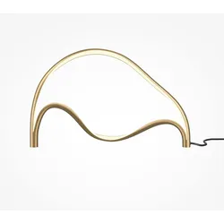 Maytoni MOD283TL-L12BS3K Tischlampe Messing - Moderne Tischlampe, Aluminium, 3000K Farbtemperatur - Kompakte und stilvolle Beleuchtung für Ihr Zuhause