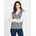 Pullunder INSPIRATIONEN Pullunder Damen Gr 42 grau steingrau meliert Baumwolle Polyacryl unifarben Pullover Pullunder