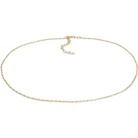 Elli Choker Basic Twisted Chain Gedreht Fein 925 Silber Ketten Damen