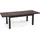 WFL GROUP Arvadonna Chestnut 200 x 78 x 100 cm braun