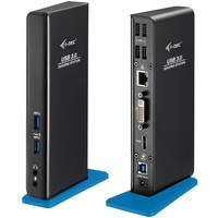 iTEC i-tec USB 3.0 Dual Docking Station HDMI DVI Full HD+ 2048x1152 Gigabit Ethernet