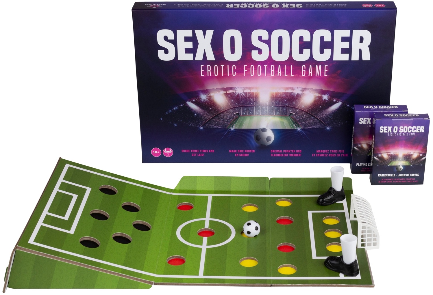 Sexventures Sex O Soccer Erotik-Fußballspiel - Mixed colours - Mixed colours