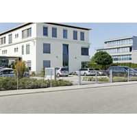 GAH ALBERTS Alberts Doppelstab-Gittermatte 2 m 120 hoch cm Typ 6/5/6 feuerverzinkt
