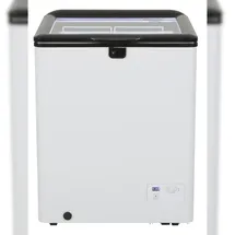 Gastro-Cool Steckerfertige Gefriertruhe -24°C bis +10°C mit Glasdeckel / 110l - GCFC100