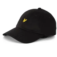 Lyle & Scott Logo-Baseballmütze schwarz One Size