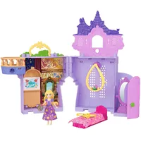 Mattel Disney Princess Rapunzel Storytime Stackers Puppenhaus mit kleiner