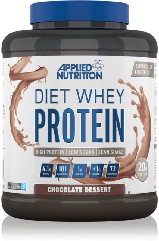 Applied Nutrition Diet Whey Protein Molkenprotein zur Unterstützung der Gewichtsabnahme Geschmack Chocolate Dessert 1000 g