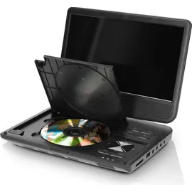 Lenco DVP-1046BK DVD-/Blu-Ray-Spieler DVD Player mit wiederaufladbarem Akku,