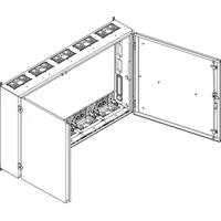 ABN SP55 Wandgehäuse schutzisoliert IP54 BxHxT: 1300x802x225mm