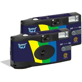 AgfaPhoto Kamera Agfaphoto Realishot Einweg Pack 2X Blitz 27 Aufnahmen
