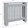ML-Design Heizkörperverkleidung Landhausstil 78x19x82 cm Grau
