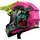 LS2 MX437 Fast Evo II Mini Gorilla Pink/Türkis/Gelb M