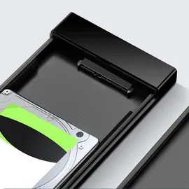 UGREEN 30847 Speicherlaufwerksgehäuse HDD/SSD-Gehäuse Schwarz 2,5′′