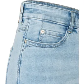 MAC Dream Wide Cropped Jeans in Hellblau-D44