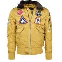 Top Gun Honey, Textiljacke - Gelb - 3XL