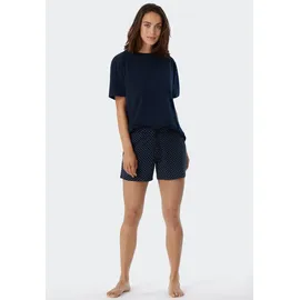 SCHIESSER Shorts Blau 38