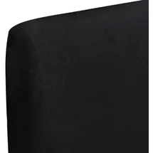 vidaXL Stuhlhussen Schwarz 6er Set